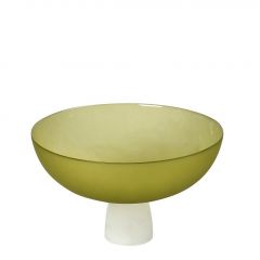 Espiel Caprice Διακοσμητικό Μπωλ Γυάλινο Lime 28x17,5 Κωδικός: DAC1722