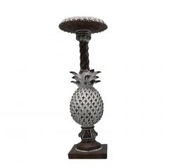 Espiel Κηροπήγιο "Ανανάς" Polyresin Καφέ/Λευκό 10,8x31 Κωδικός: FIG204
