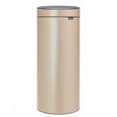 Brabantia TOUCH Κάδος Απορριμμάτων Μεταλλικός 30 Lt. I Metallic Gold