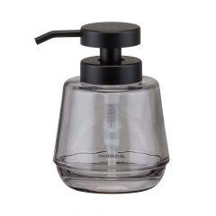 Sealskin MOOD Δοχείο Κρεμοσάπουνου Γυάλινο 380 ml I Grey
