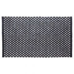Sealskin Woodblock 52X90 Teak Black Πατάκι Μπάνιου 