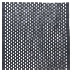 Sealskin Woodblock 60X60 Teak Black Πατάκι Μπάνιου 