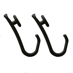 Sealskin Easy Roll Hooks 12 Pcs Black Κρίκοι Κουρτίνας Μπάνιου 