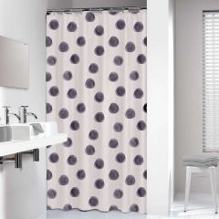 Sealskin Mood 180X200 Blue Κουρτίνα Μπάνιου Πλαστική 