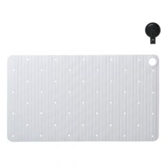 Sealskin Ribb Αντιολισθητικό Πατάκι 40X70Cm White With Black Hook 
