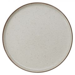 Day Ρηχό Πιάτο Γλυκού Reactive Glaze Stoneware Μπεζ Ø21 Εκ.