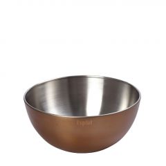 Espiel Σαλατιέρα Ανοξείδωτη Ματ Χάλκινη 19,5x19,5x9 Εκ. Κωδικός: RAP115