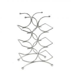 ESPIEL ΚΑΒΑ ΜΕΤΑΛΛΙΚΗ ΧΡΩΜΙΟ 24,5X15,5X34 ΚΩΔΙΚΟΣ: MTT151