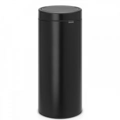 Brabantia TOUCH Κάδος Απορριμμάτων Μεταλλικός 30 Lt. I Matt Black