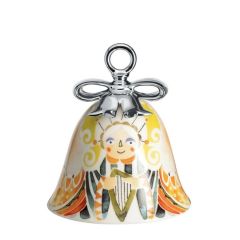 Alessi HOLY FAMILY Χριστουγεννιάτικη Καμπάνα Angel Πορσελάνινη Πολύχρωμη Φ7,2x8,5 Εκ.