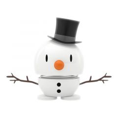 Hoptimist Snowman Bumble S Διακοσμητική Φιγούρα Πλαστική/Μεταλλική I White