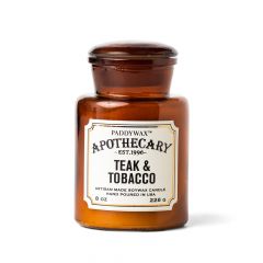 Paddywax APOTHECARY Αρωματικό Κερί 226 gr I Teak & Tobacco