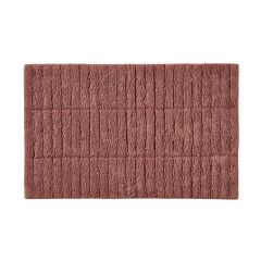 Zone Denmark Πατάκι Μπάνιου Βαμβακερό 80x50 - Tiles Peach Red