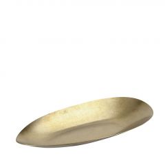 Espiel Snow Gold Βαθύ Πιάτο Φαγητού Ανοξείδωτο Χρυσό 30x14,5x3,3 Εκ. Κωδικός: FEV217